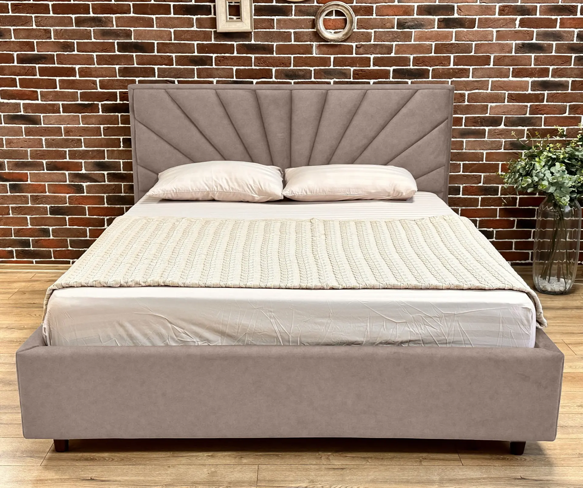 Кровать Charmbed Lux Sunny 180x200 Mono 04 (Light Brown) - 2
