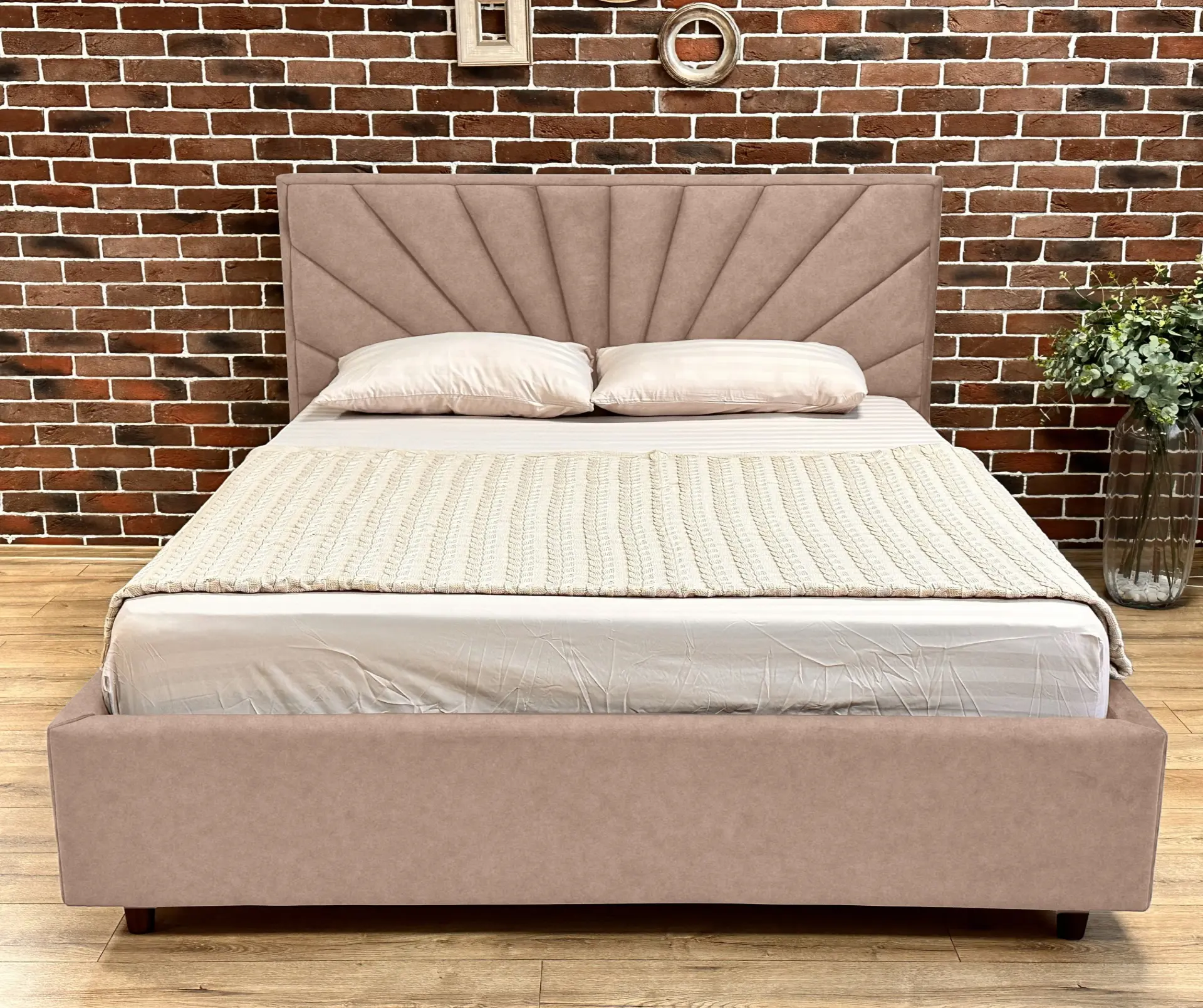 Кровать Charmbed Lux Sunny 180x200 Mono 06 (Dark Beige) - 2