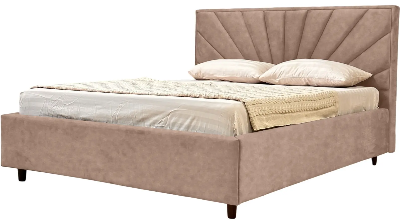 Кровать Charmbed Lux Sunny 180x200 Mono 06 (Dark Beige) - 4