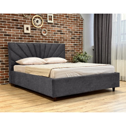 Кровать Charmbed Lux Sunny 180x200 Mono 07 (Dark Grey)