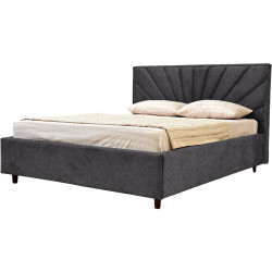 Кровать Charmbed Lux Sunny 180x200 Mono 07 (Dark Grey) Thumb