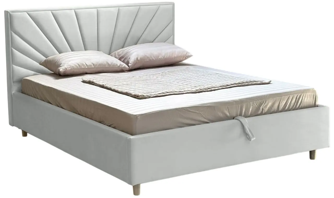 Pat Charmbed Lux Sunny Laguna 41 160x200 (Light Gray) - 2
