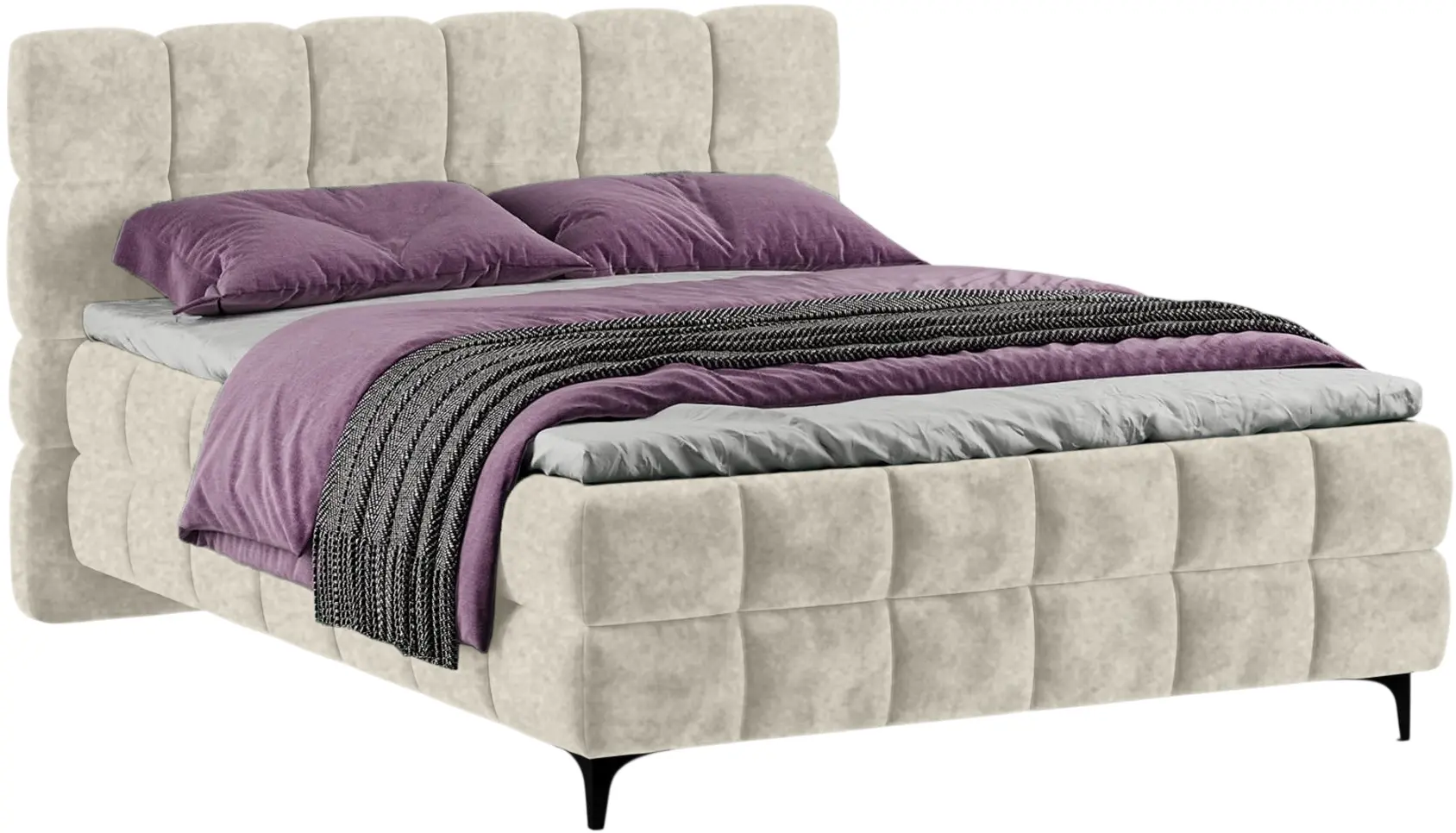 Pat Charmbed Melani 160x200 King 01 (Cream) - 2