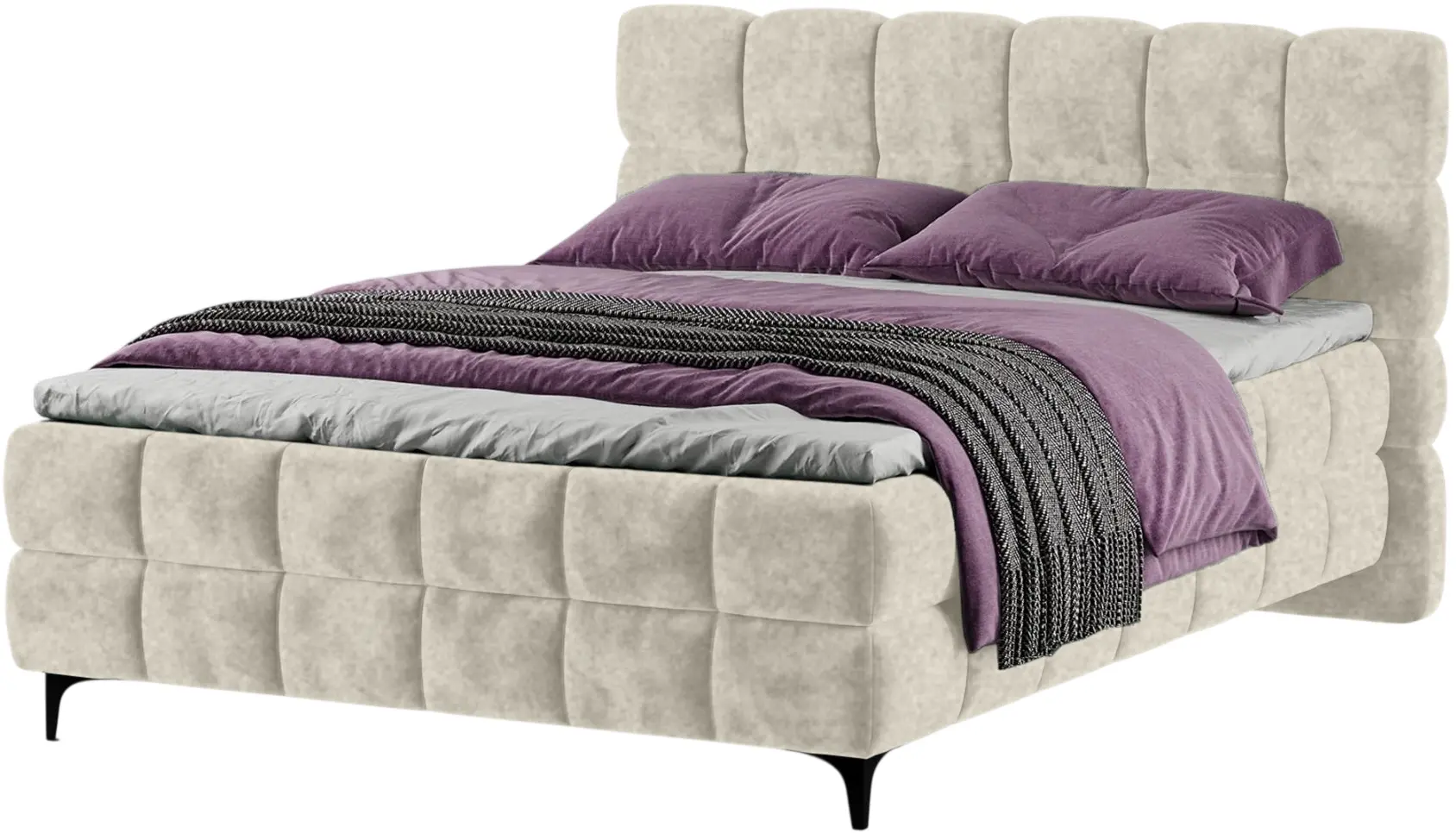 Pat Charmbed Melani 160x200 King 01 (Cream) - 4