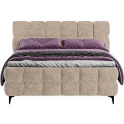 Кровать Charmbed Melani 160x200 King 02 (Light Beige) Thumb