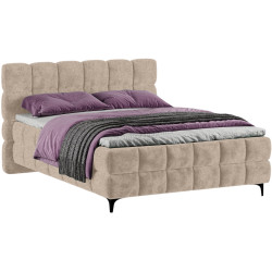 Кровать Charmbed Melani 160x200 King 02 (Light Beige)