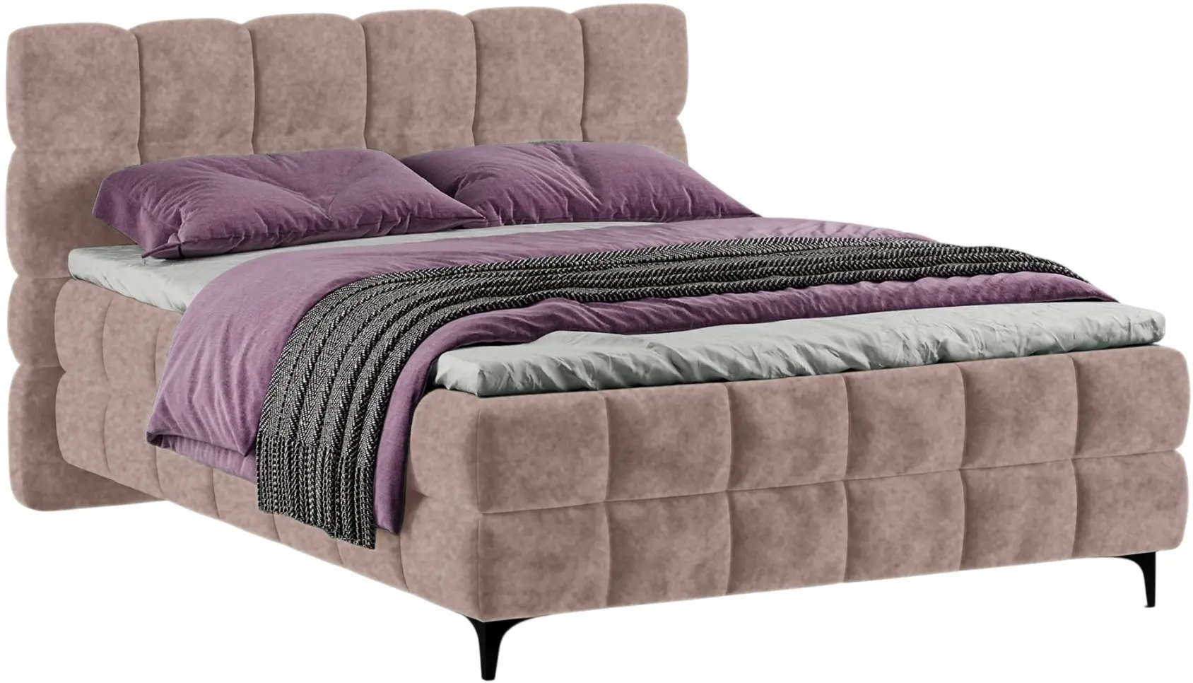 Кровать Charmbed Melani 160x200 King 03 (Beige) - 2