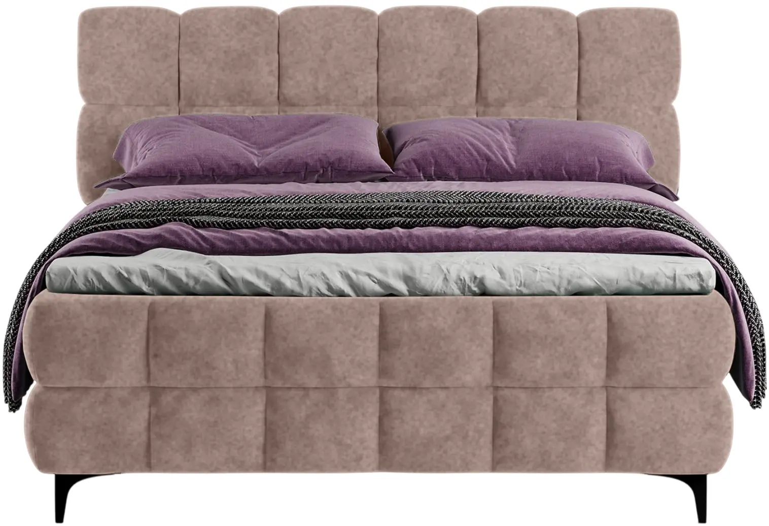 Кровать Charmbed Melani 160x200 King 03 (Beige) - 3