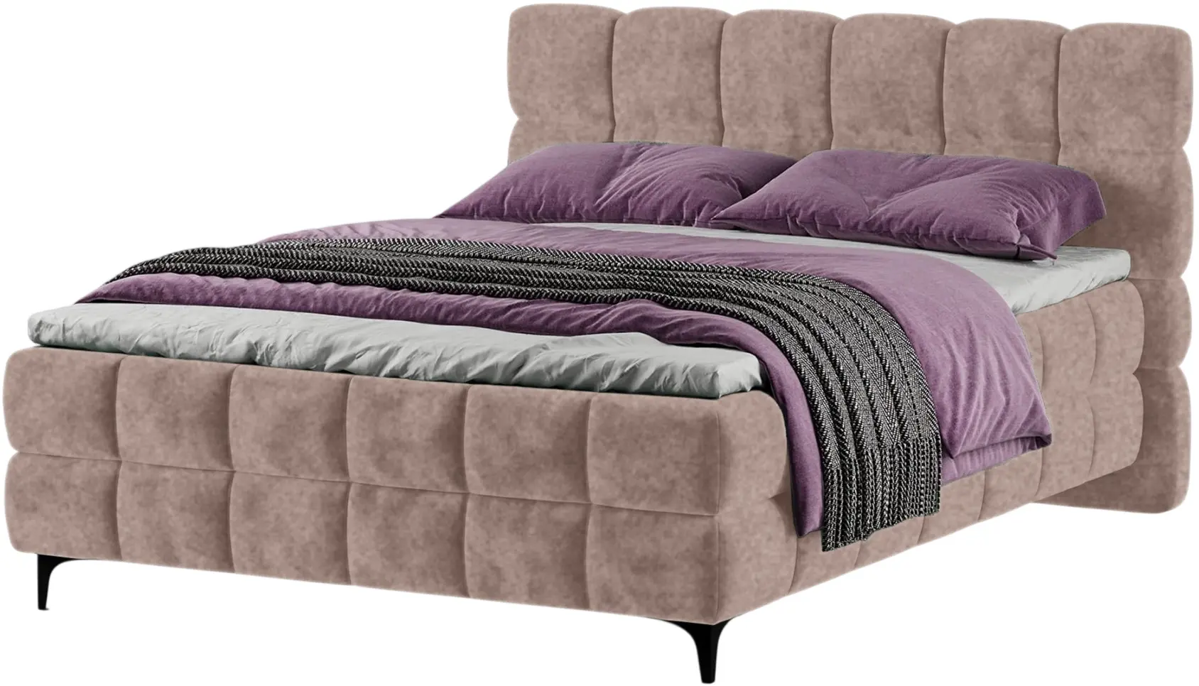 Кровать Charmbed Melani 160x200 King 03 (Beige) - 4
