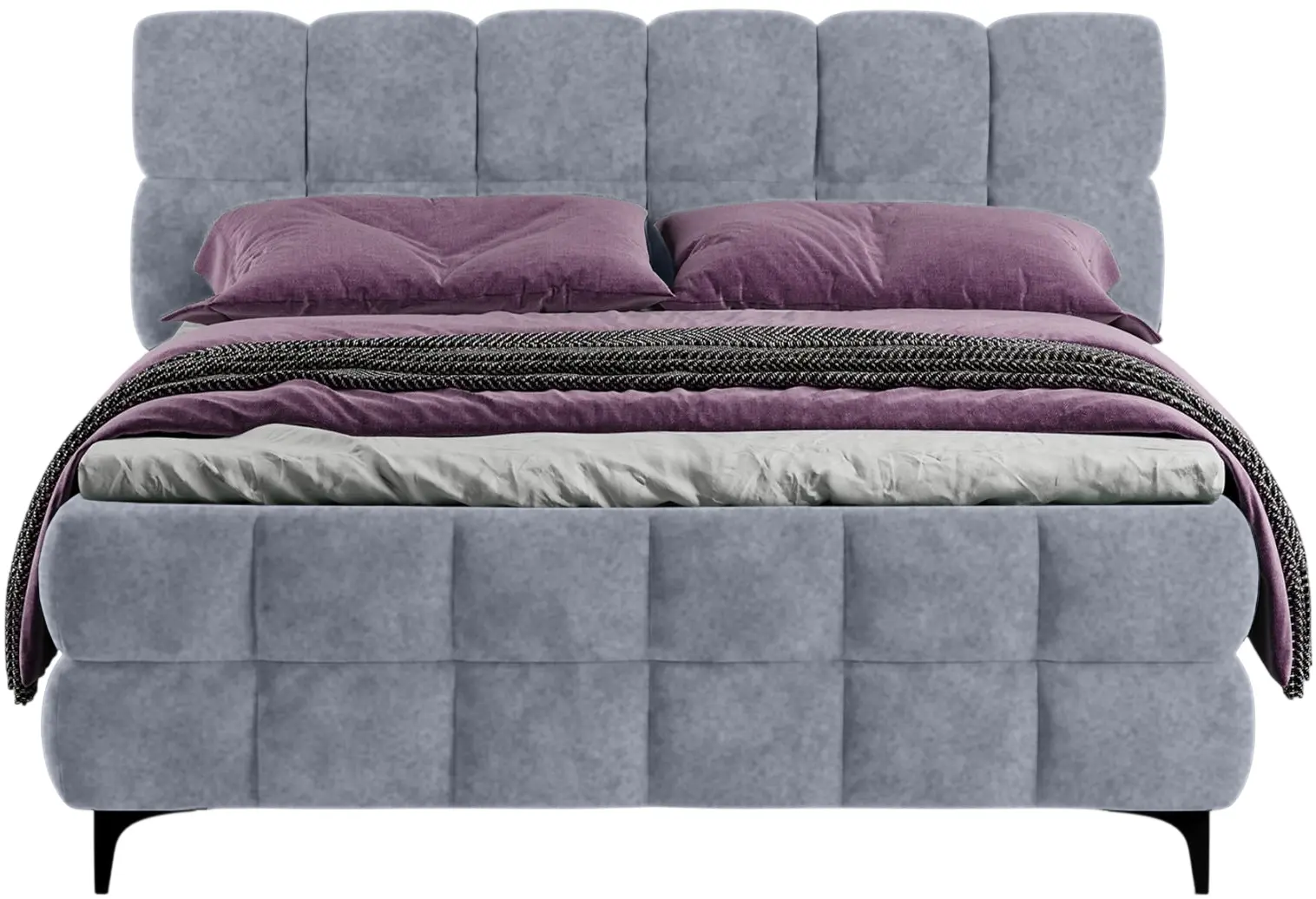 Pat Charmbed Melani 160x200 King 08 (Grey-Blue) - 3