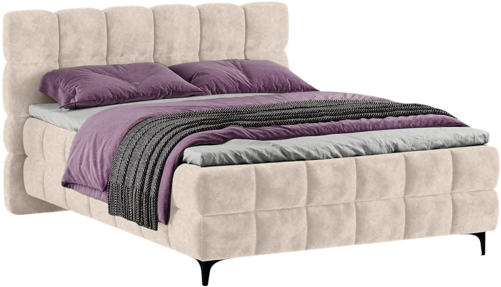 Pat Charmbed Melani 160x200 Mono 01 (Cream) - 2