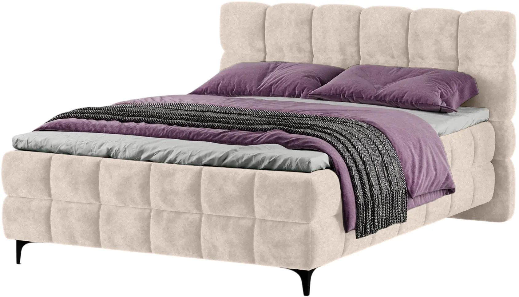 Pat Charmbed Melani 160x200 Mono 01 (Cream) - 4