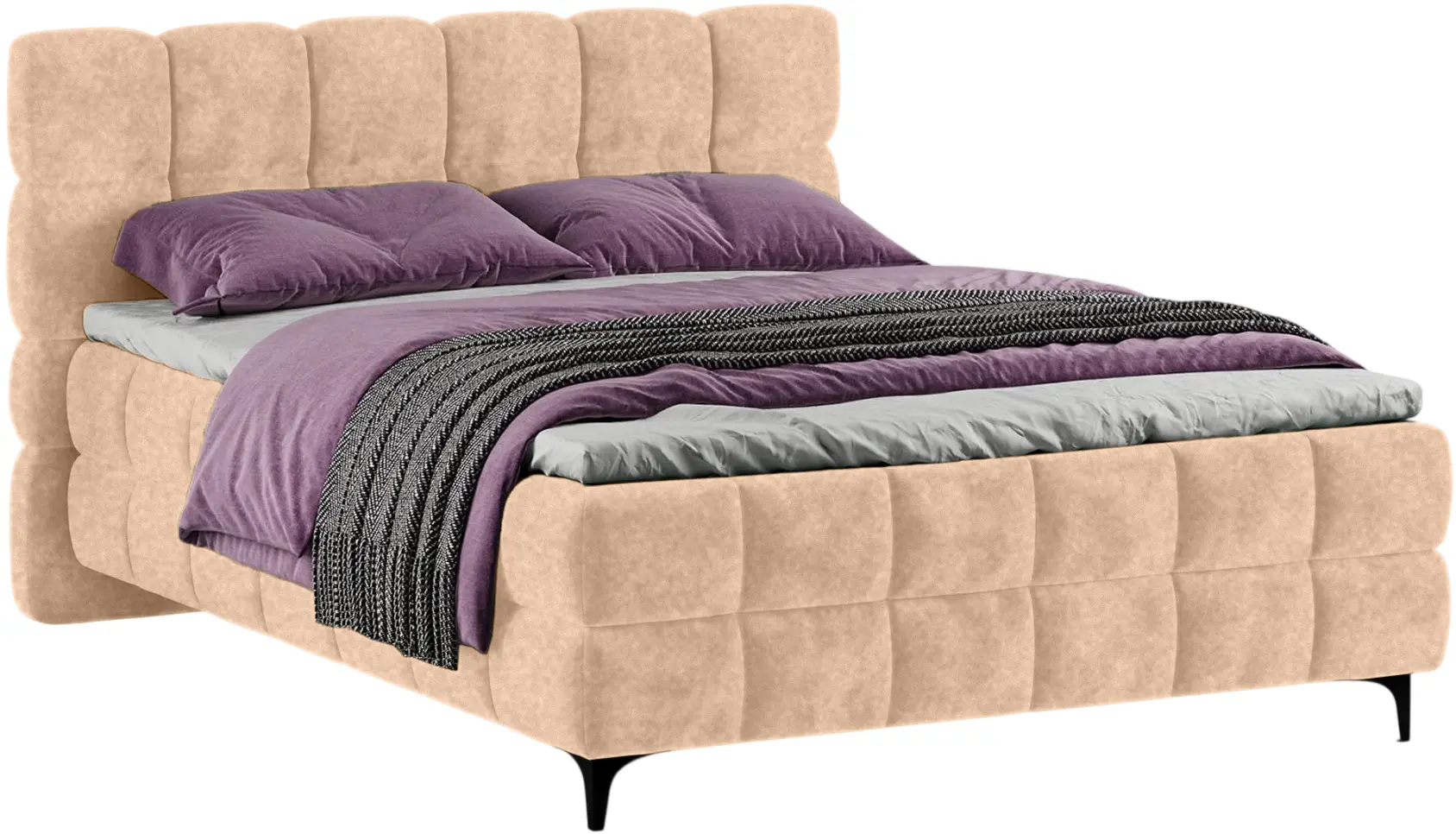 Кровать Charmbed Melani 160x200 Mono 02 (Beige) - 2