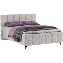 Pat Charmbed Melani 160x200 Mono 03 (Light Grey) Thumb