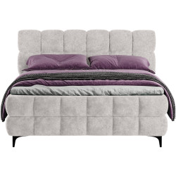 Pat Charmbed Melani 160x200 Mono 03 (Light Grey) Thumb