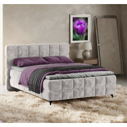 Pat Charmbed Melani 160x200 Mono 03 (Light Grey)