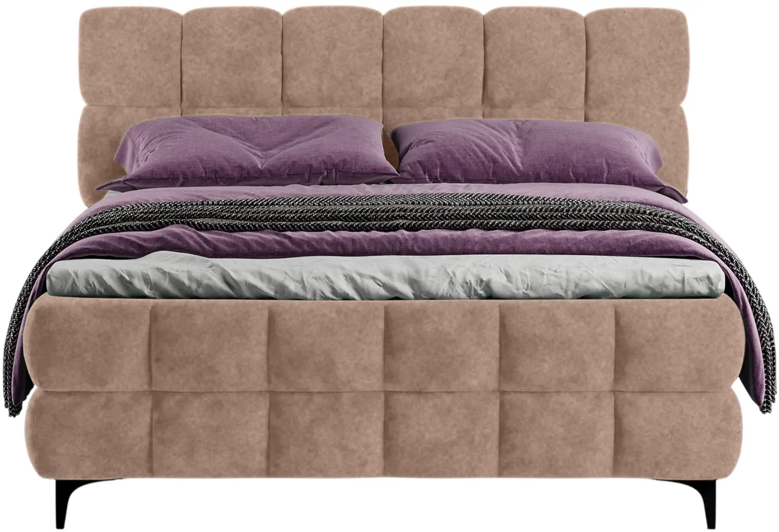 Pat Charmbed Melani 160x200 Mono 06 (Dark Beige) - 3