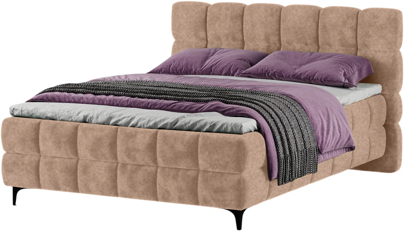 Pat Charmbed Melani 160x200 Mono 06 (Dark Beige) - 4