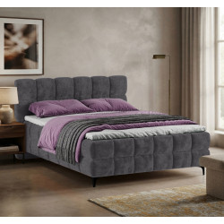 Pat Charmbed Melani 160x200 Mono 07 (Dark Grey)