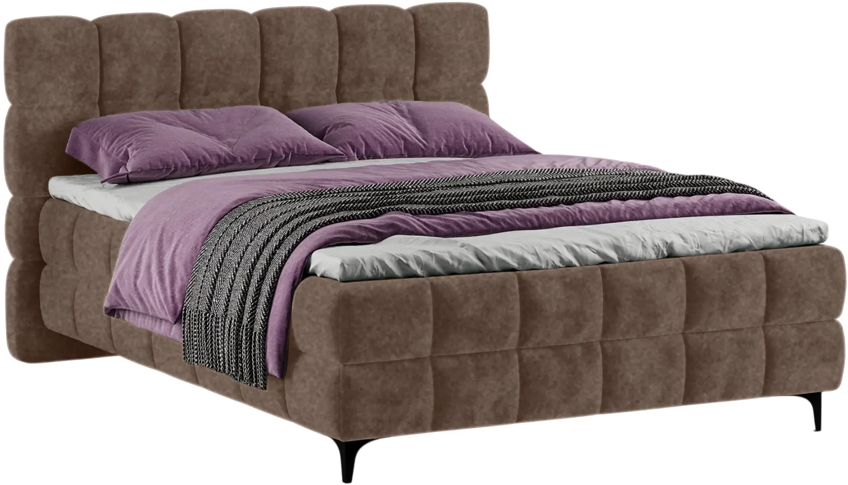 Pat Charmbed Melani 160x200 Mono 08 (Brown) - 2