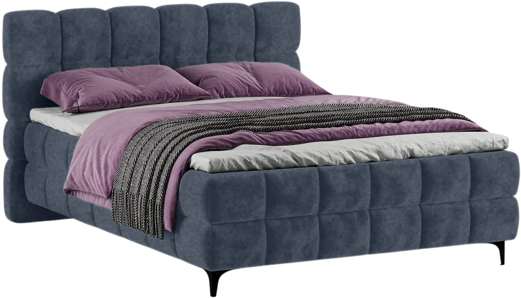Pat Charmbed Melani 160x200 Mono 11 (Dark Blue) - 2