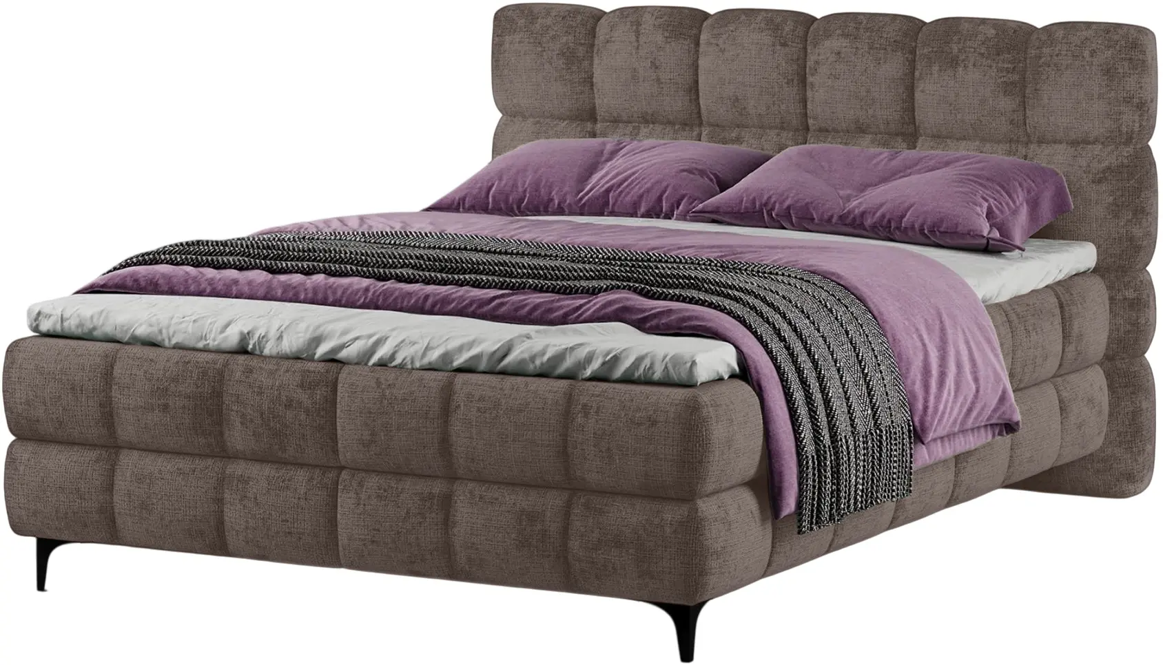 Кровать Charmbed Melani 180x200 Symphony 05 (Brown) - 4