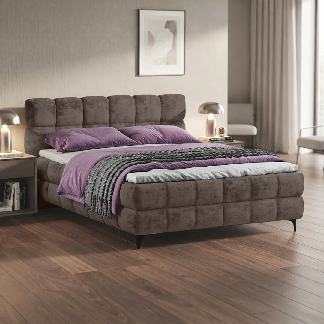 Кровать Charmbed Melani 180x200 Symphony 05 (Brown)