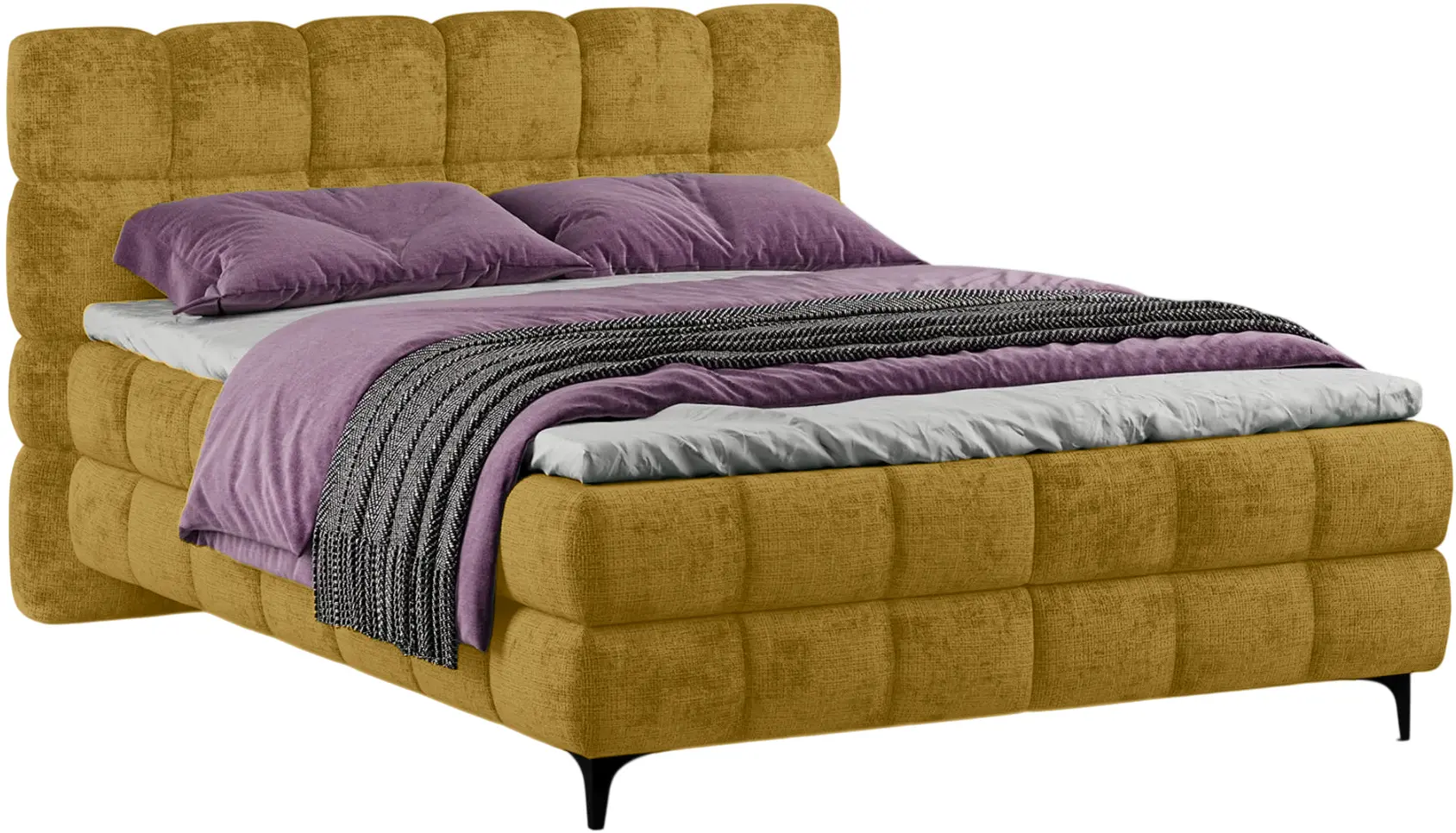 Кровать Charmbed Melani 180x200 Symphony 10 (Mustard) - 2