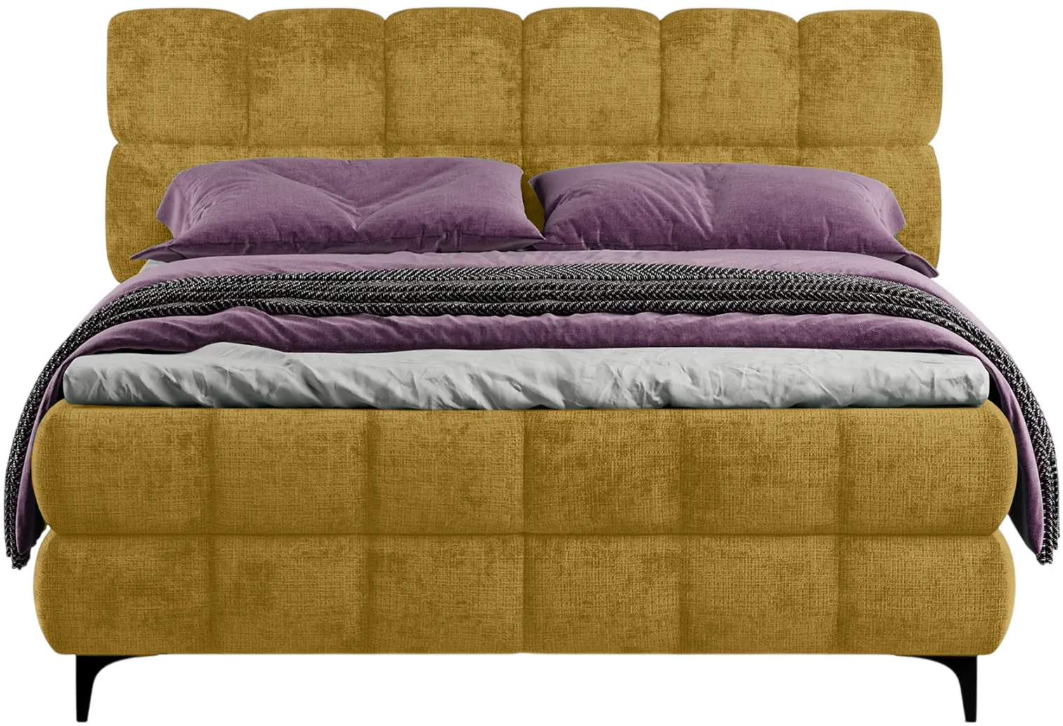 Кровать Charmbed Melani 180x200 Symphony 10 (Mustard) - 3