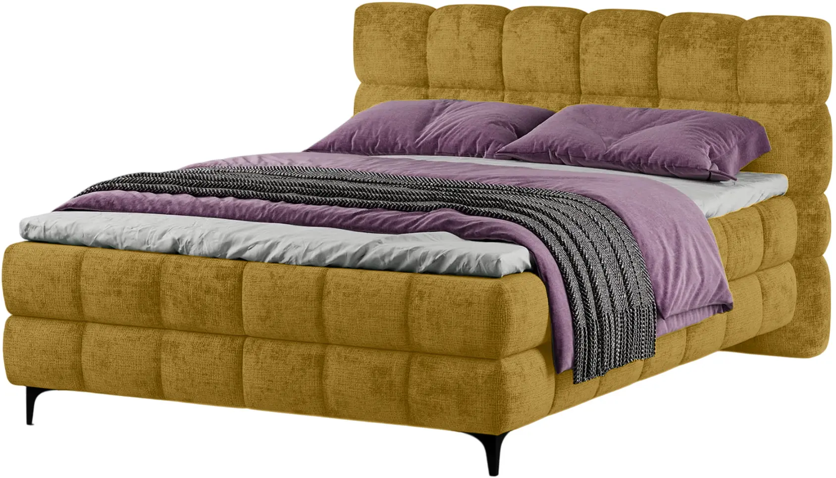 Кровать Charmbed Melani 180x200 Symphony 10 (Mustard) - 4
