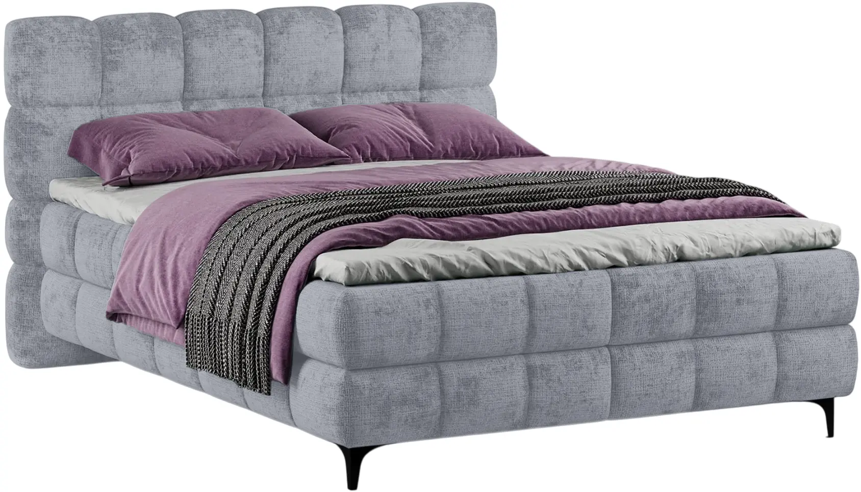 Кровать Charmbed Melani 180x200 Symphony 17 (Grey-Blue) - 2