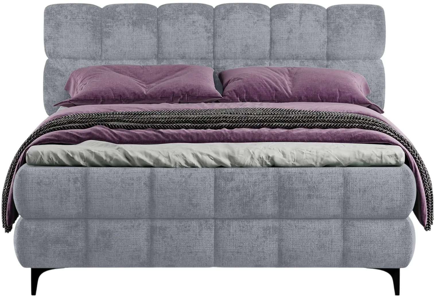 Кровать Charmbed Melani 180x200 Symphony 17 (Grey-Blue) - 3