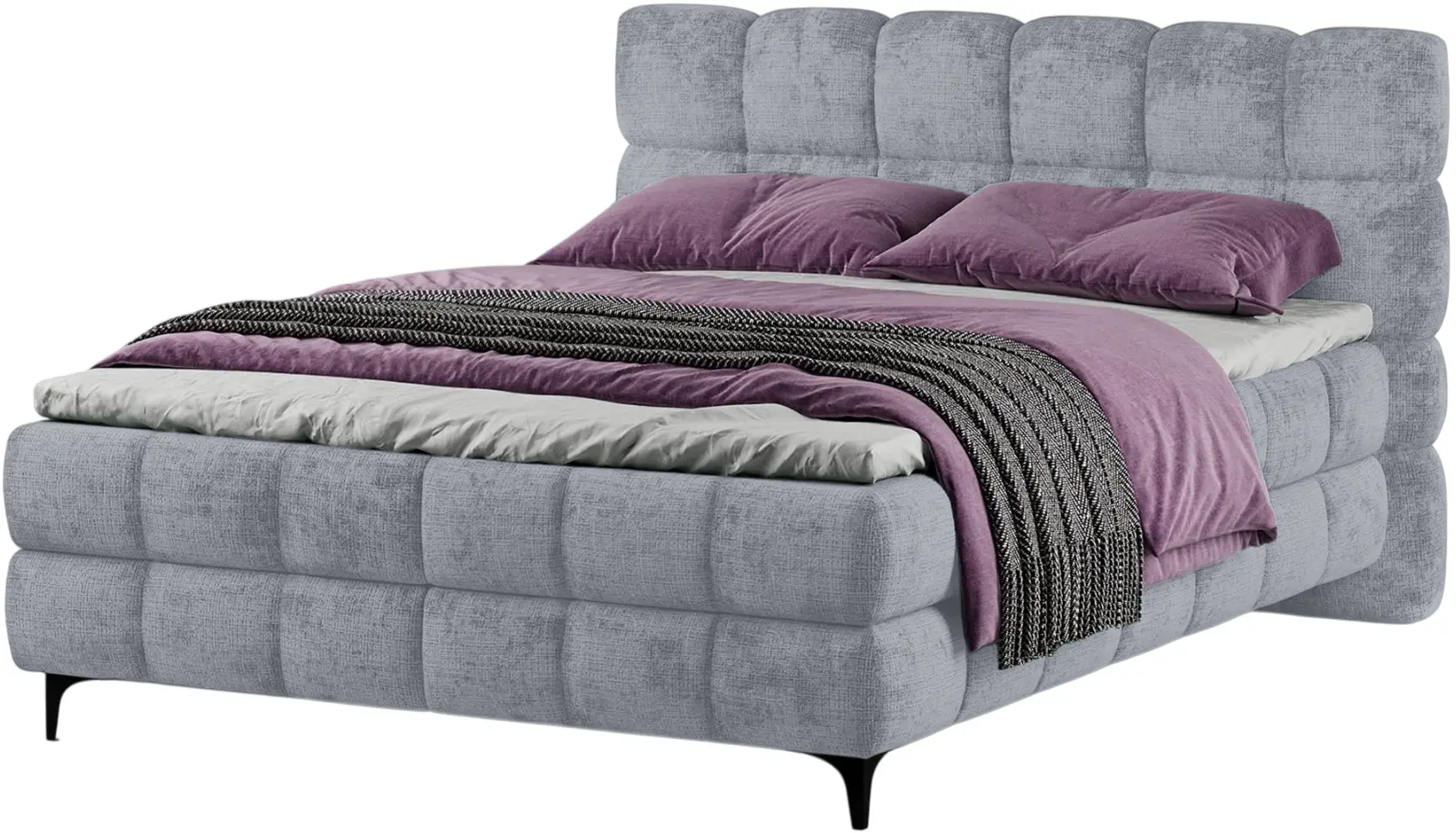 Кровать Charmbed Melani 180x200 Symphony 17 (Grey-Blue) - 4