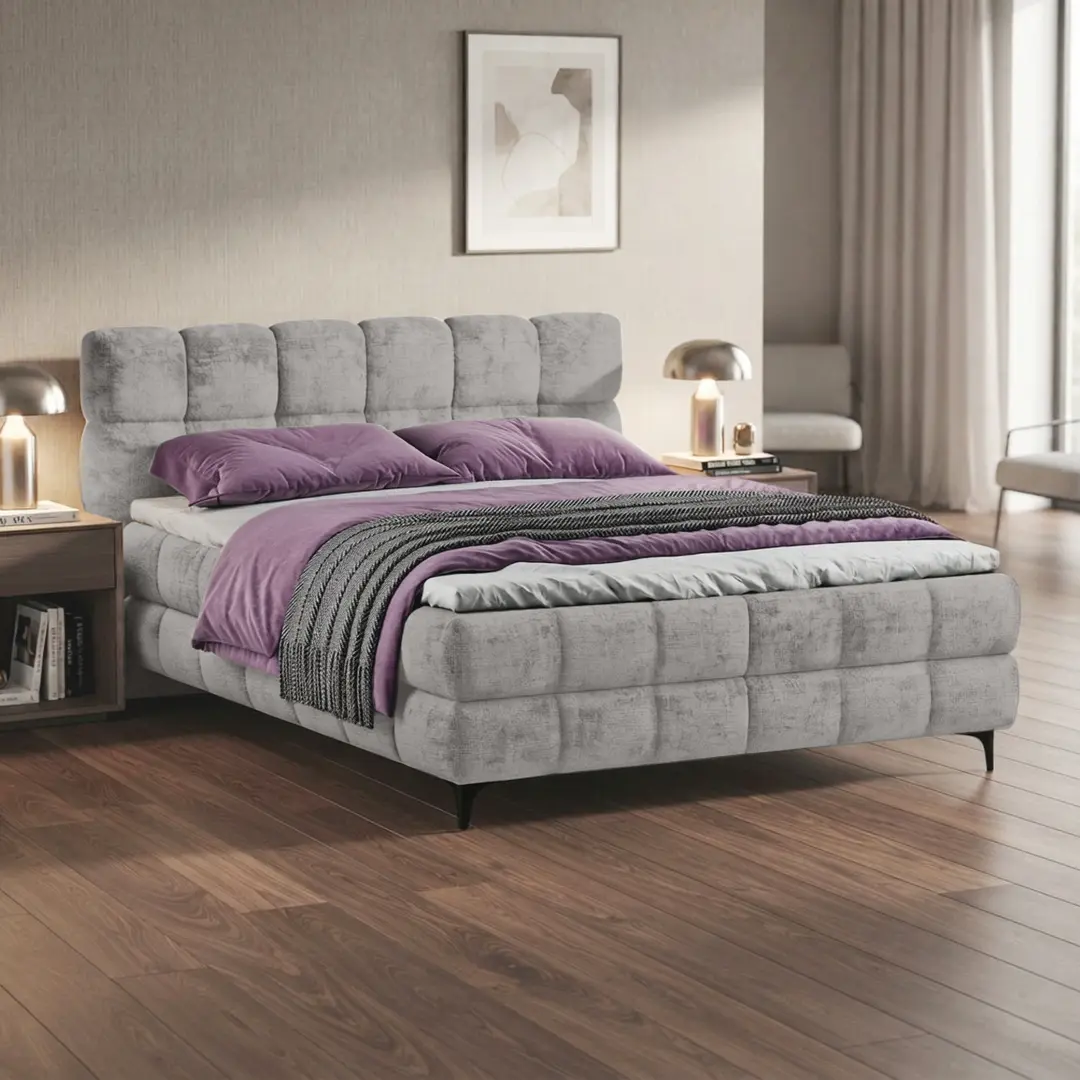 Кровать Charmbed Melani 180x200 Symphony 19 (Grey)