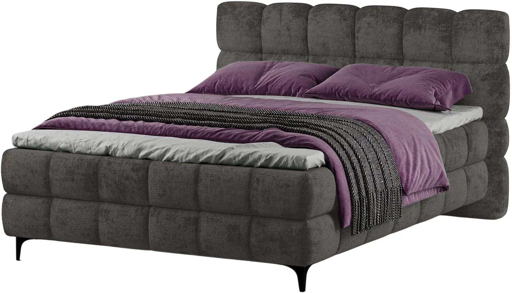 Кровать Charmbed Melani 180x200 Symphony 20 (Anthracite) - 4