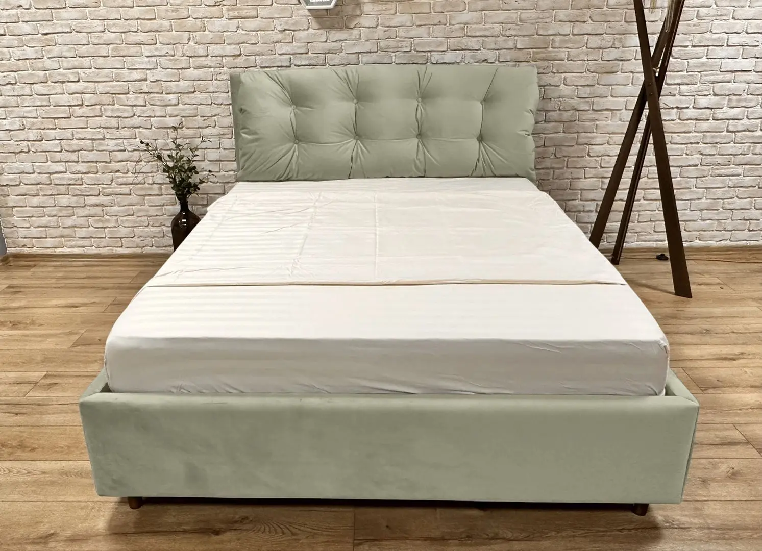 Кровать Charmbed Premium Adaline Laguna 09 160x200 (Stone Gray)