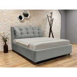 Кровать Charmbed Premium Adaline Laguna 43 160x200 (Gray) Thumb