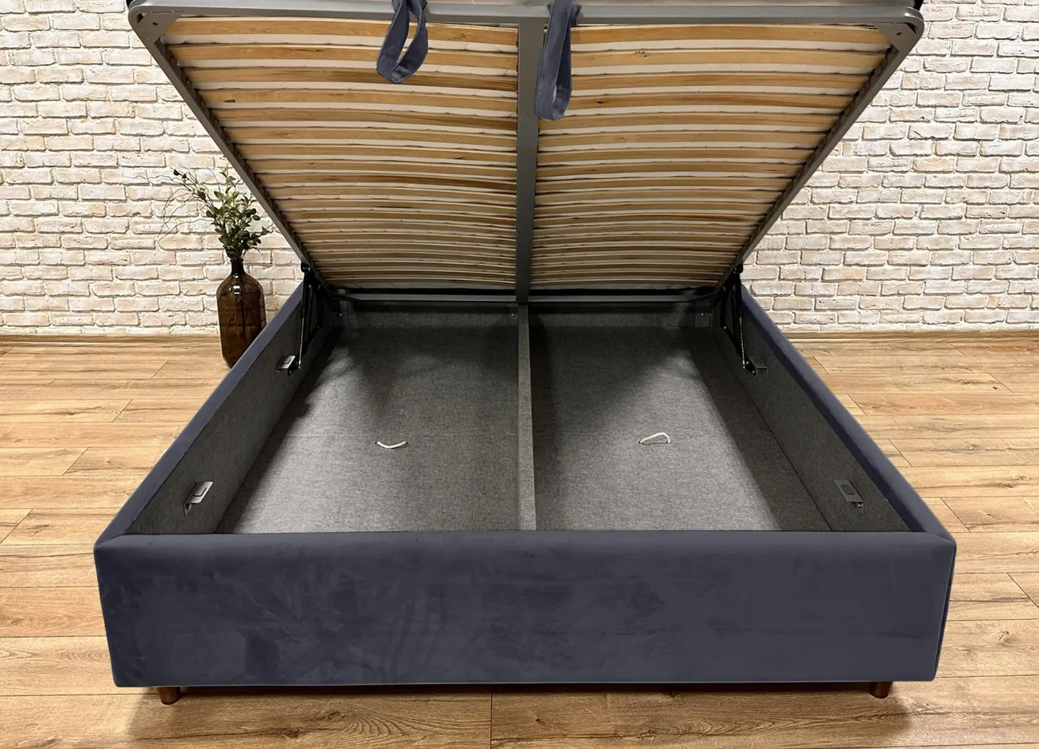 Кровать Charmbed Premium Adaline Laguna 44 160x200 (Graphite)