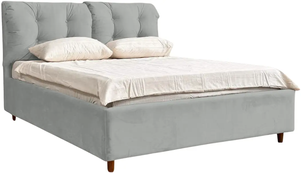 Кровать Charmbed Premium Adele 160x200 Laguna 42 (Grey) - 2