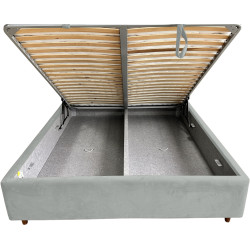 Кровать Charmbed Premium Adele 160x200 Laguna 42 (Grey) Thumb