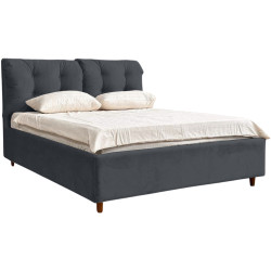 Кровать Charmbed Premium Adele 160x200 Laguna 44 (Graphite) Thumb