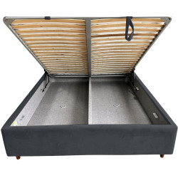 Кровать Charmbed Premium Adele 160x200 Laguna 44 (Graphite) Thumb