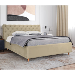 Кровать Charmbed Premium Denise 160x200 Laguna 07 (Beige) Thumb
