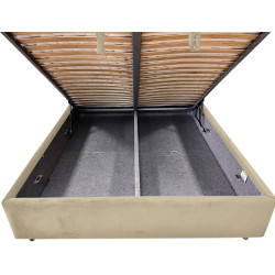 Кровать Charmbed Premium Denise 160x200 Laguna 07 (Beige) Thumb