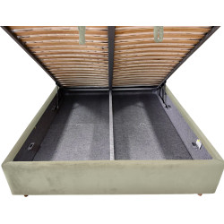 Кровать Charmbed Premium Denise 160x200 Laguna 09 (Stone Grey) Thumb