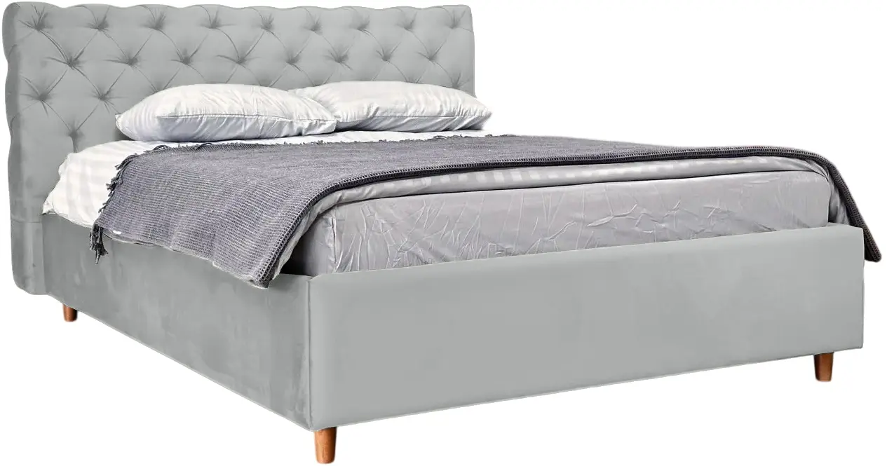 Кровать Charmbed Premium Denise 160x200 Laguna 42 (Grey)