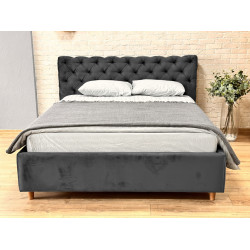 Pat Charmbed Premium Denise 160x200 Laguna 43 (Gray) Thumb
