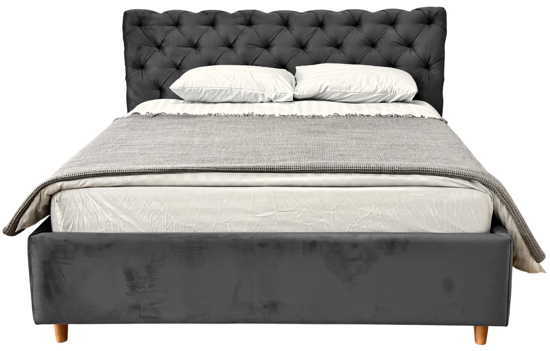 Pat Charmbed Premium Denise 160x200 Laguna 43 (Gray) - 3