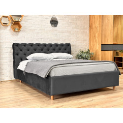 Pat Charmbed Premium Denise 160x200 Laguna 43 (Gray)