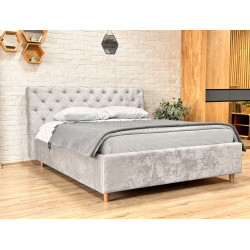 Pat Charmbed Premium Denise 160x200 Malibu 02 (Light Gray)